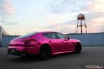Porsche Panamera Pink Chrome by Impressive Wrap 2016 года